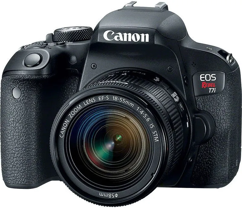 Canon EOS Rebel T7i DSLR Camera With 18-55mm Lens - 1894C002