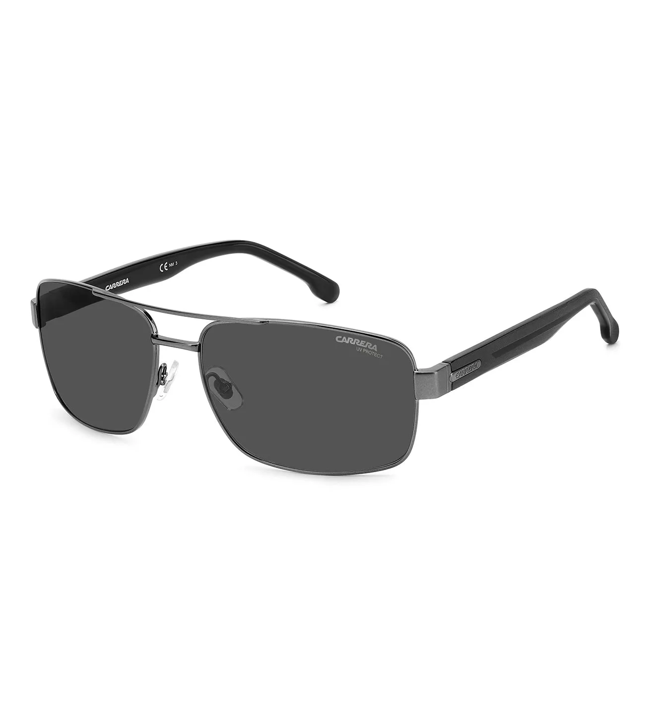 Carrera Men's Grey Rectangular Sunglass