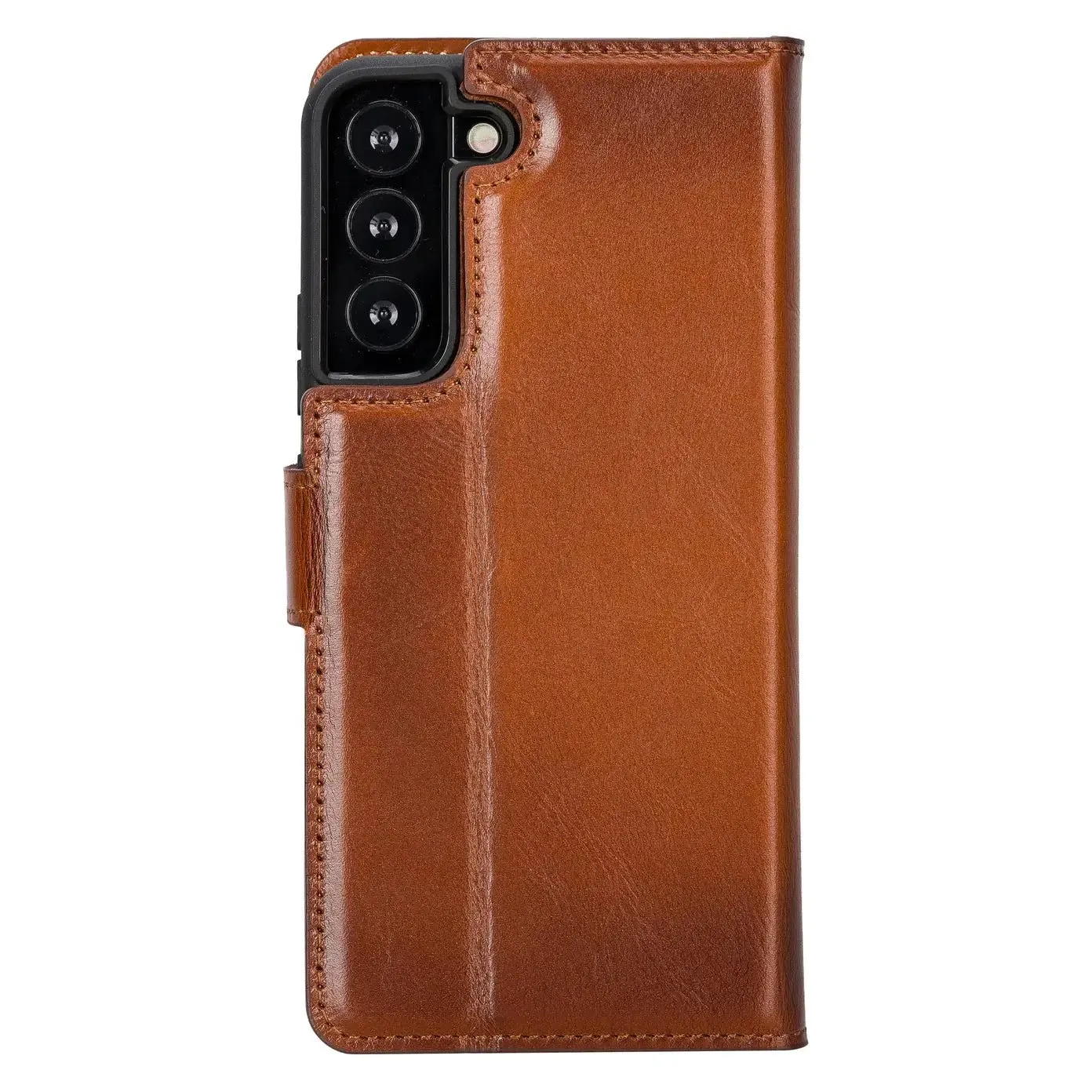 Carter Samsung Galaxy S22 Wallet Case, Rustic Tan