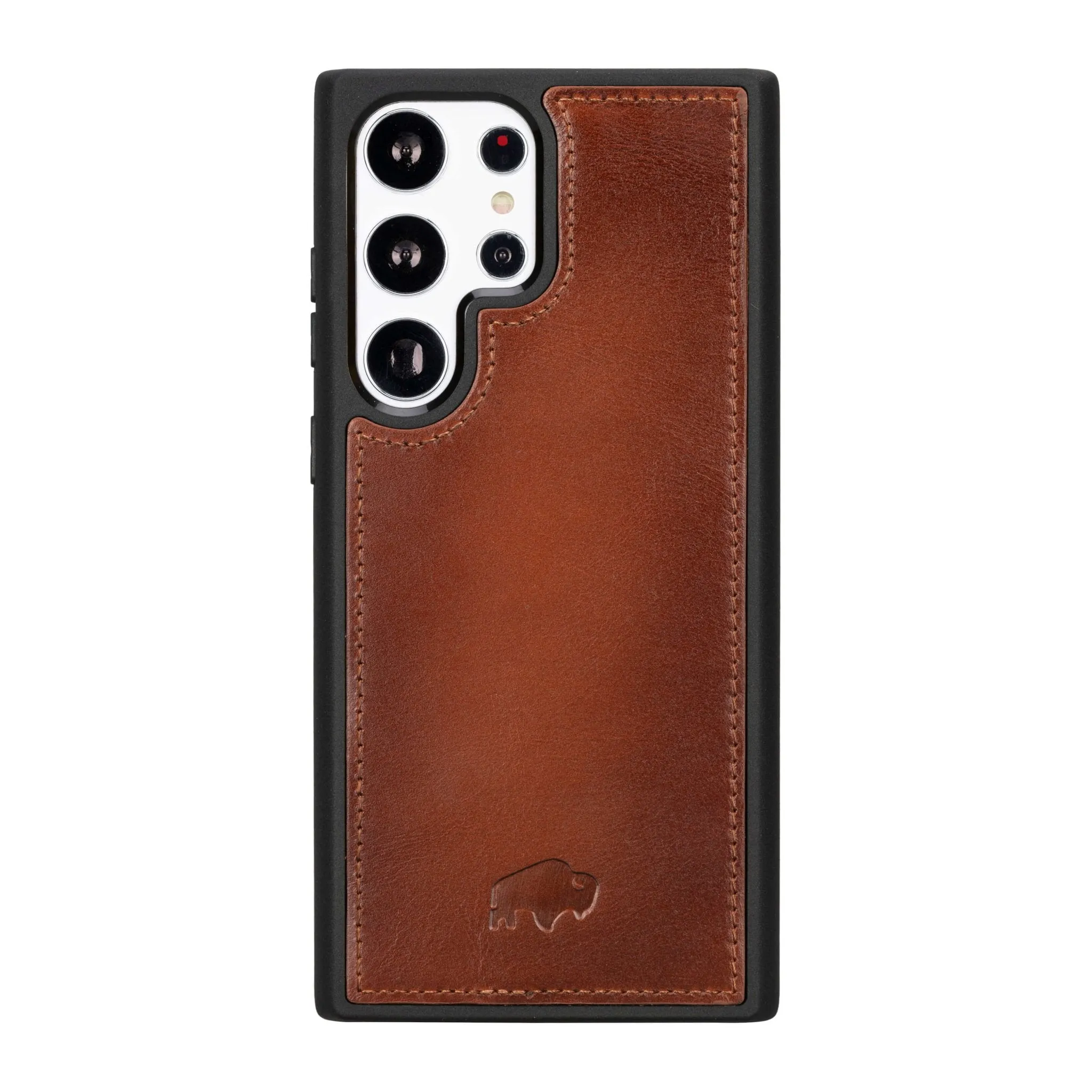 Carter Samsung Galaxy S24 Ultra Wallet Case, Burnished Tan