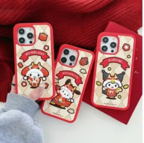 Cartoon New Year Phone Case