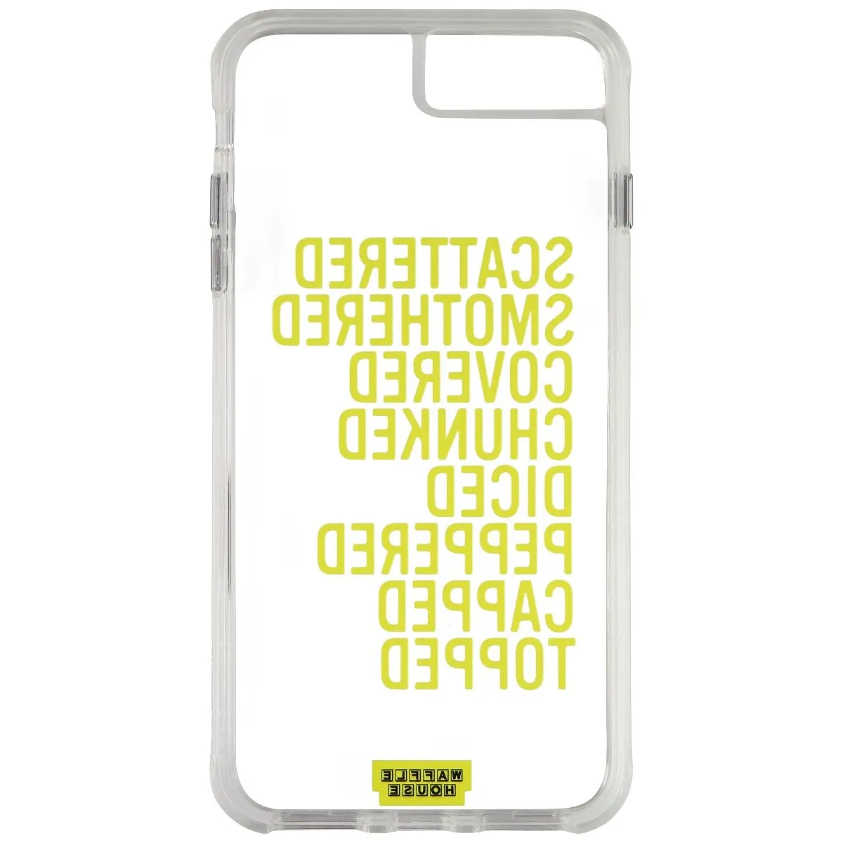 Case-Mate Tough Clear Case for Apple iPhone 8 Plus and 7 Plus - Clear/Yellow