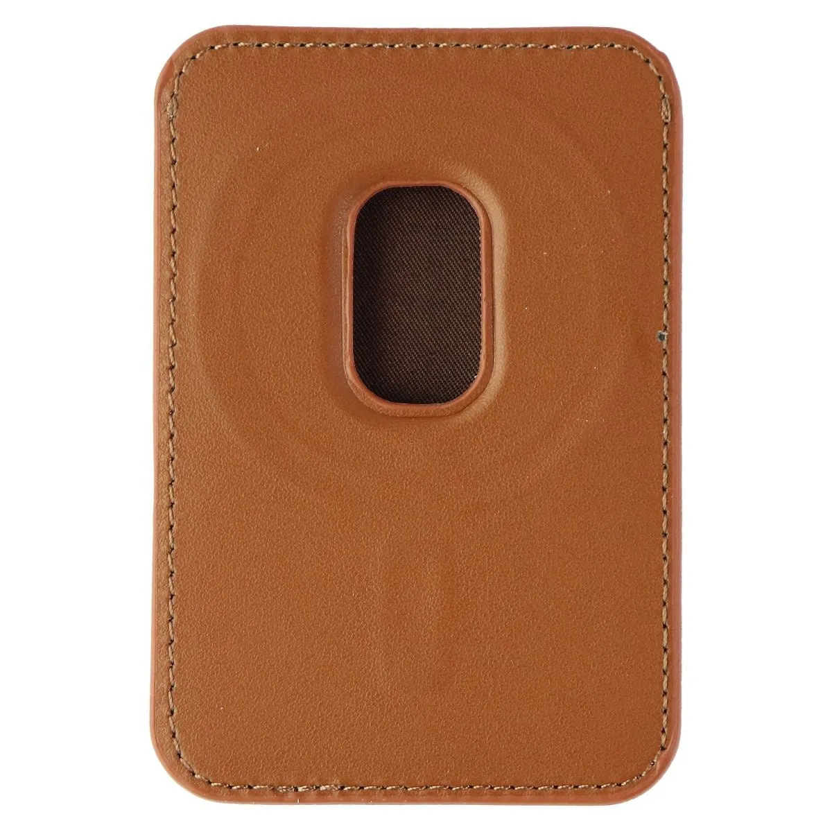 Case-Mate Magnetic Card Holder for MagSafe Compatible iPhones - Cognac Brown