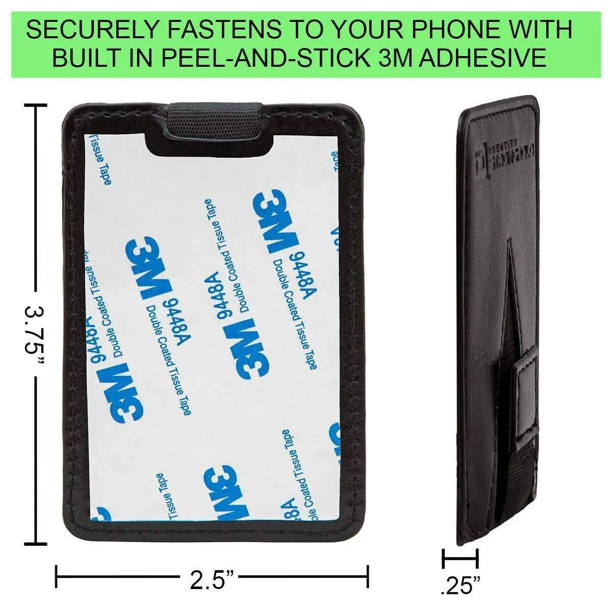 Cellphone Card Hold with Pull Tab