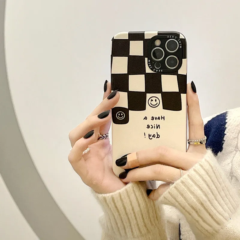 Checkerboard iPhone case KF82536