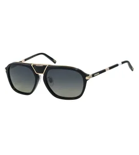 Chopard Men's Grey Aviator Sunglasses