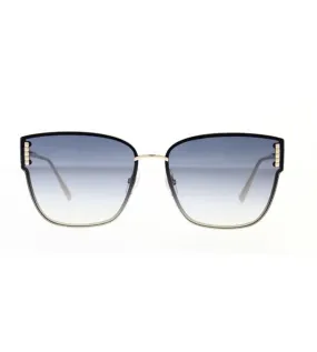 Chopard Women's Blue Gradient Square Sunglasses