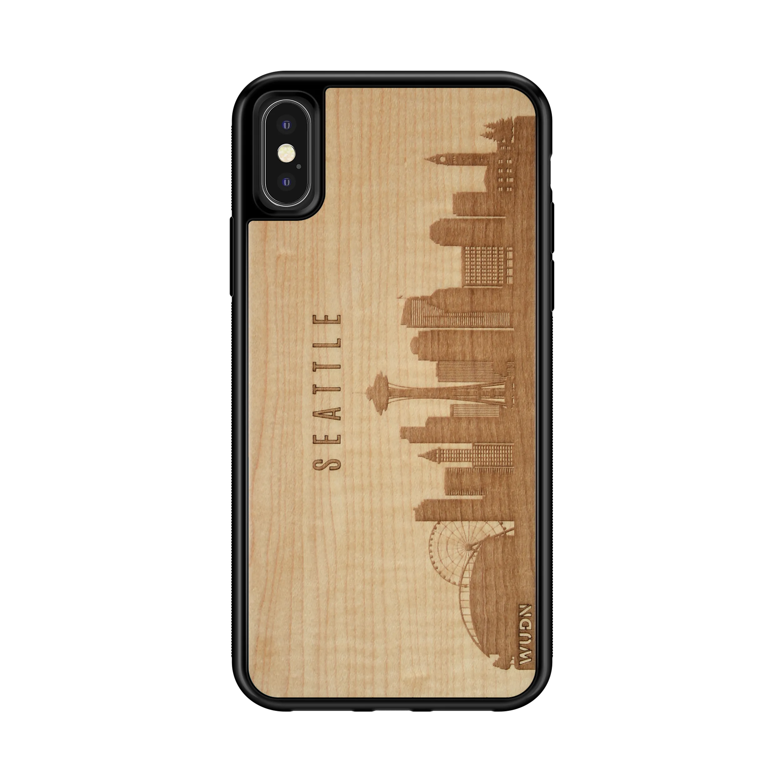 CityScape Wooden Phone Case | Seattle WA