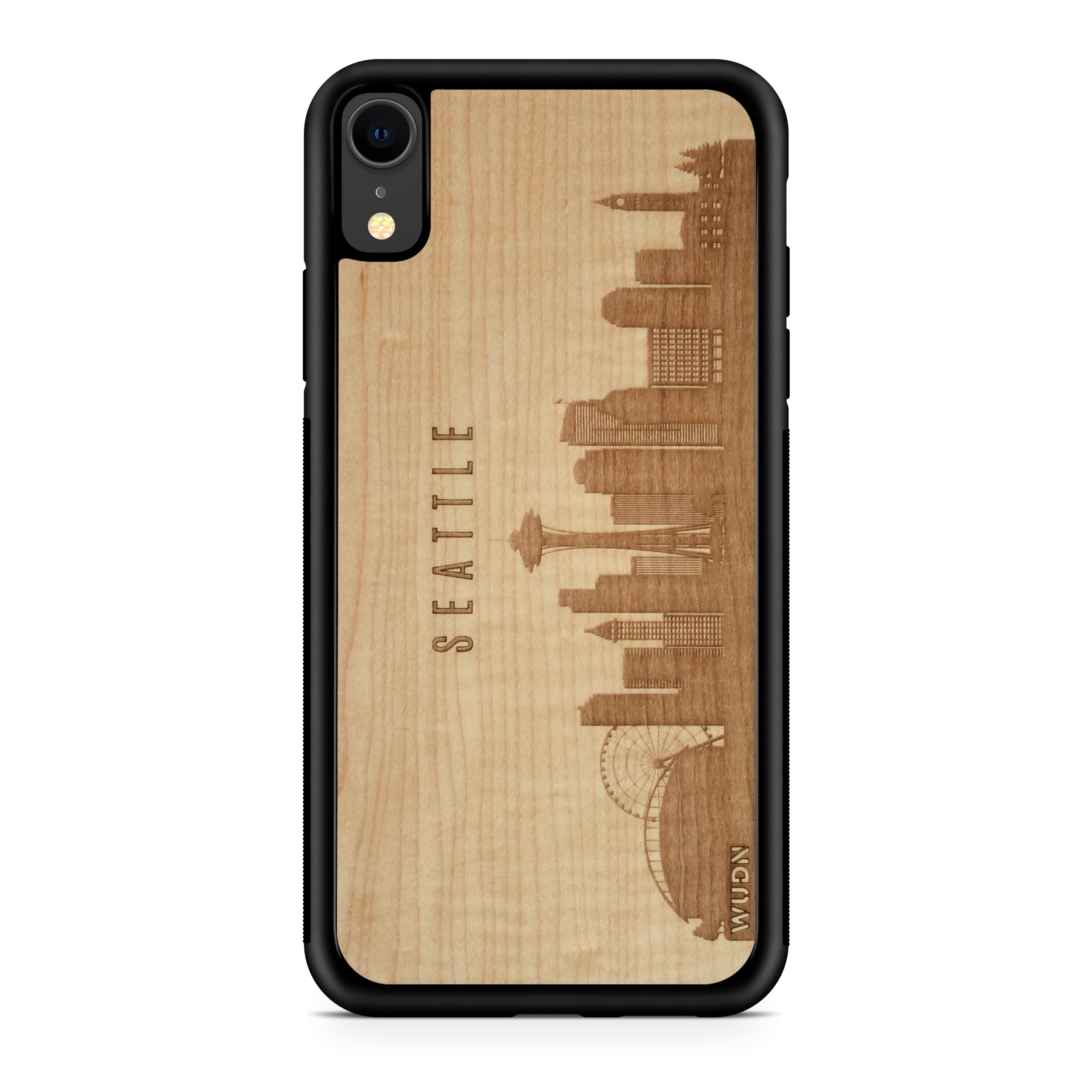 CityScape Wooden Phone Case | Seattle WA