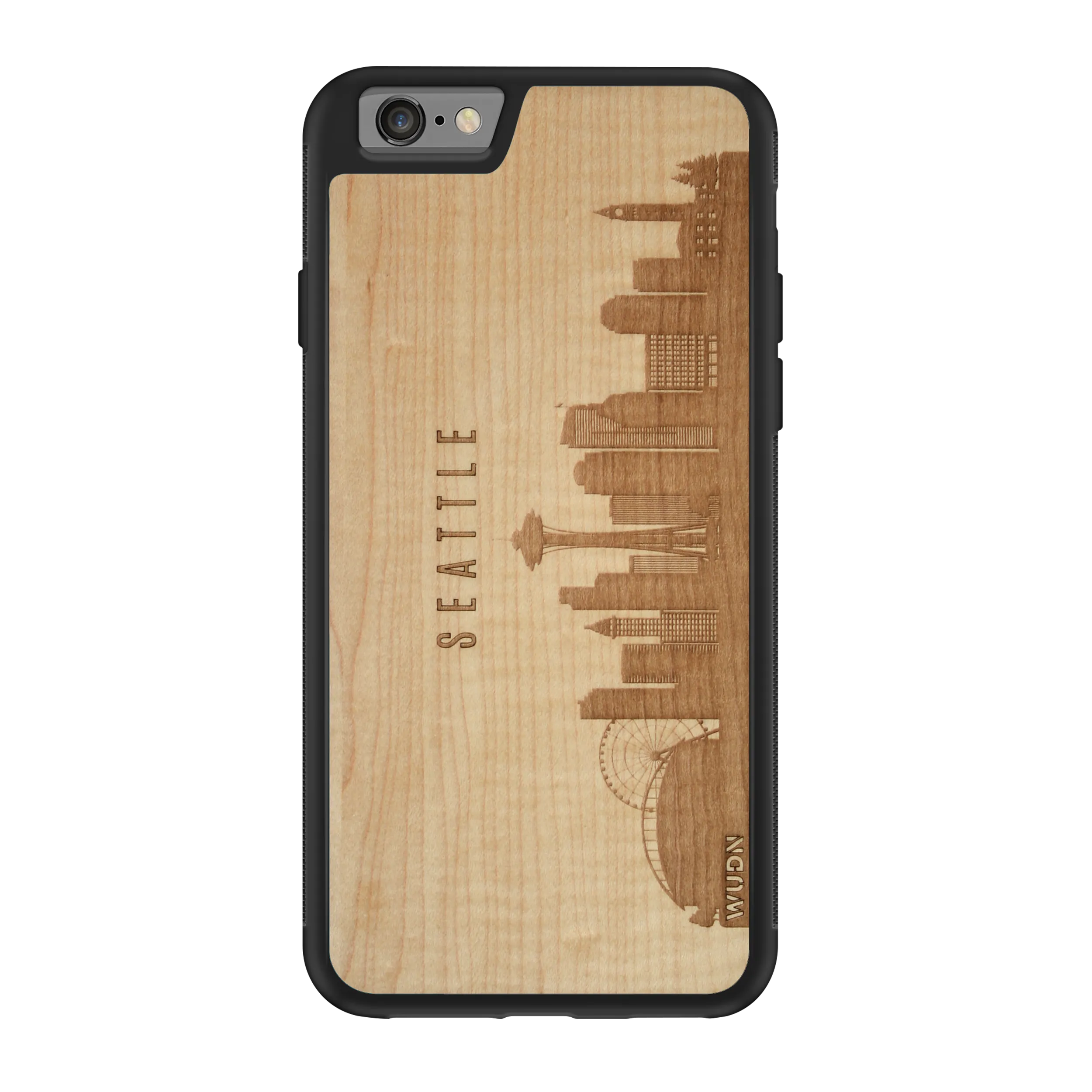 CityScape Wooden Phone Case | Seattle WA