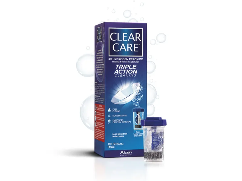 CLEAR CARE Cleaning & Disinfection Solution