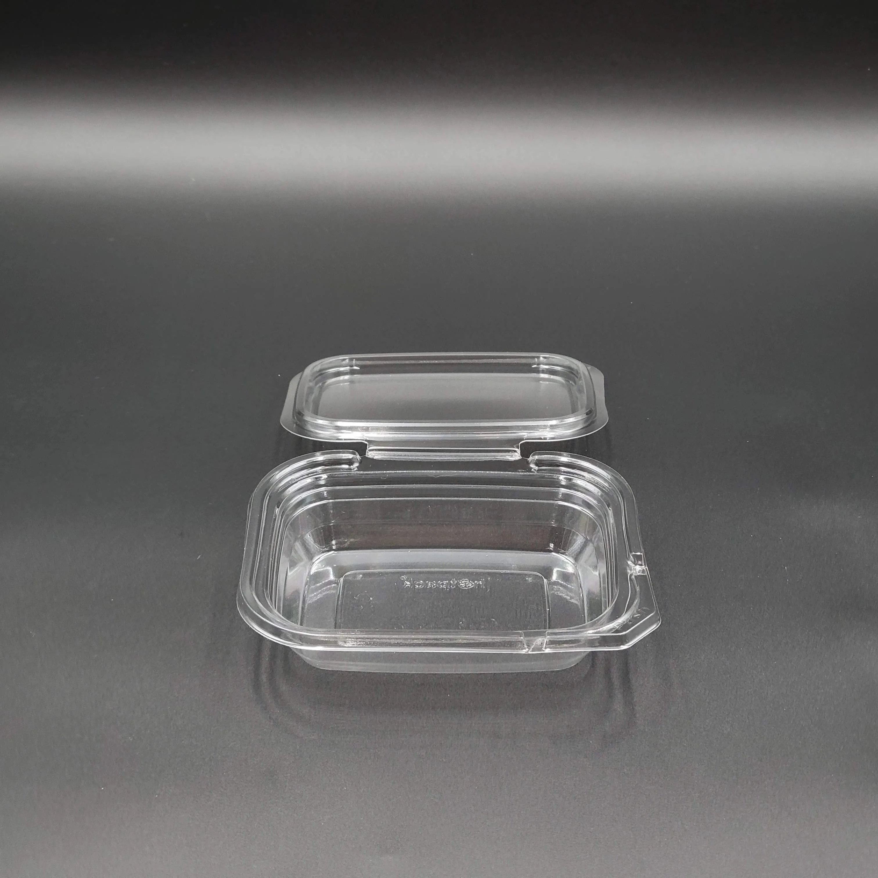 Clear Hinged Container 8 oz. - 240/Case