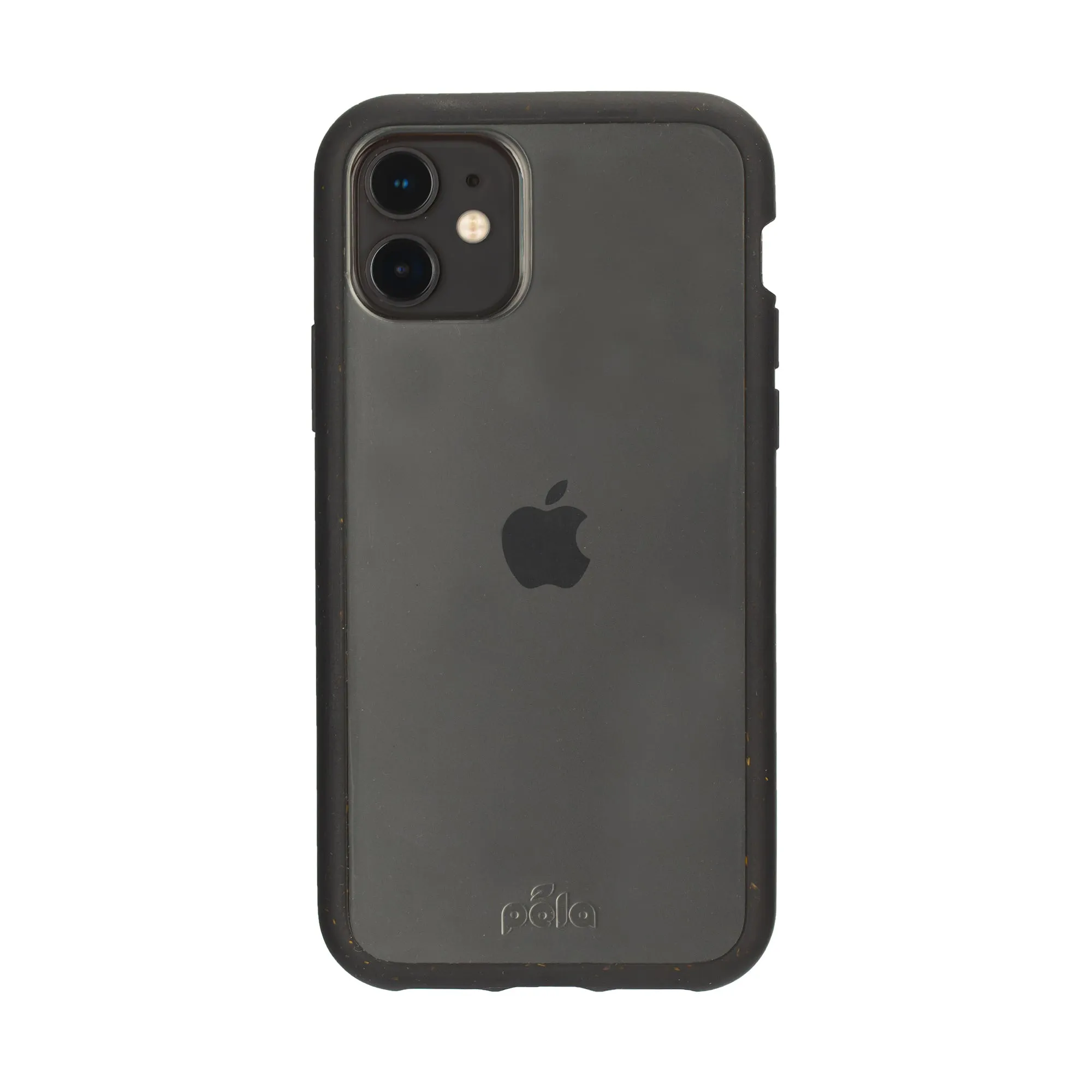 Clear iPhone 11 Case with Black Ridge