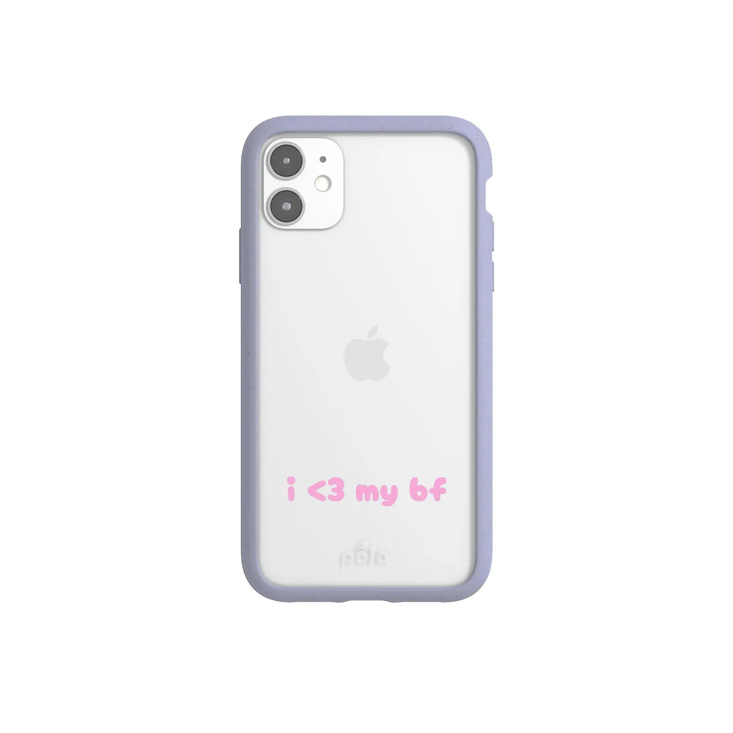 Clear iPhone 11 Case with Lavender Ridge