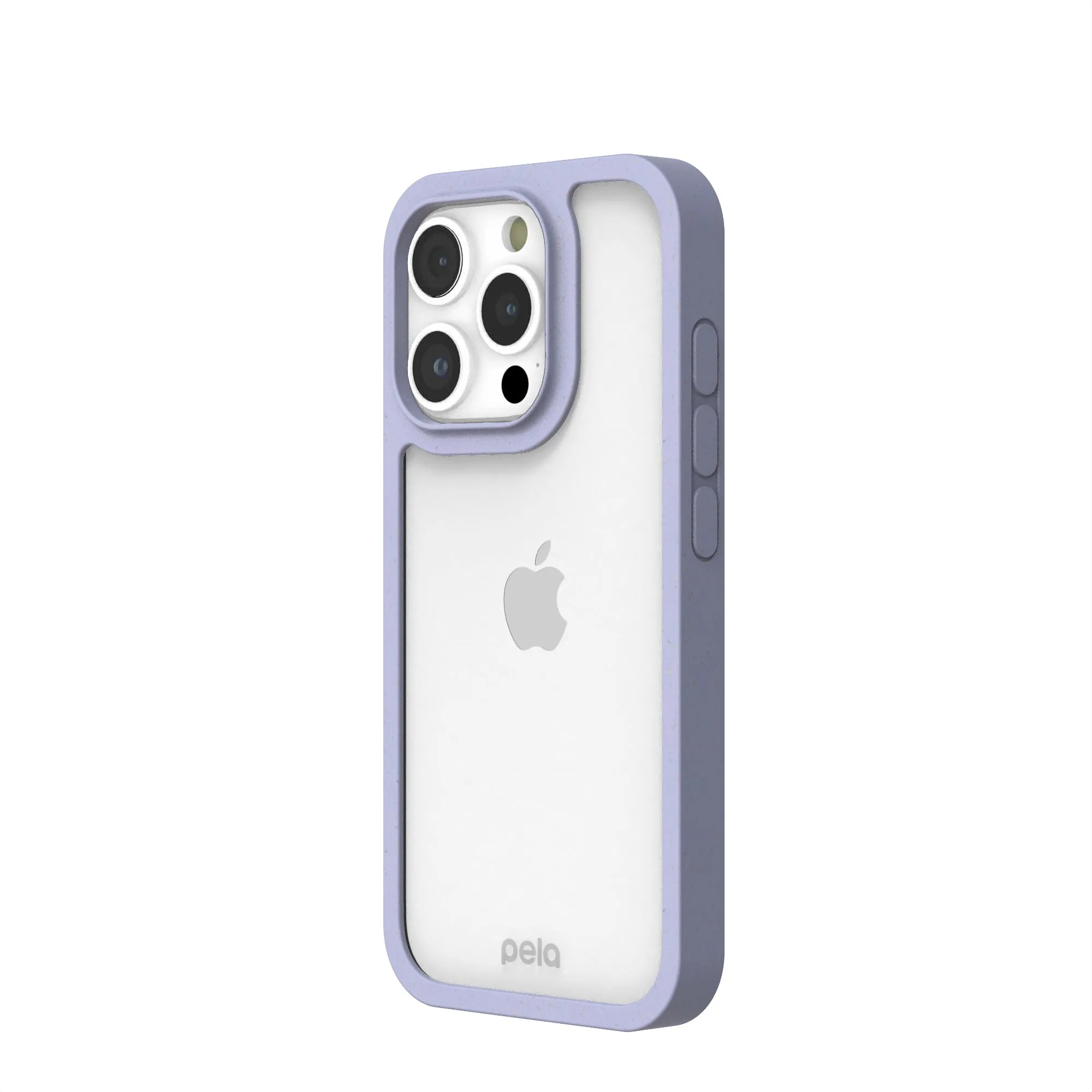 Clear iPhone 16 Pro Case with Lavender Ridge