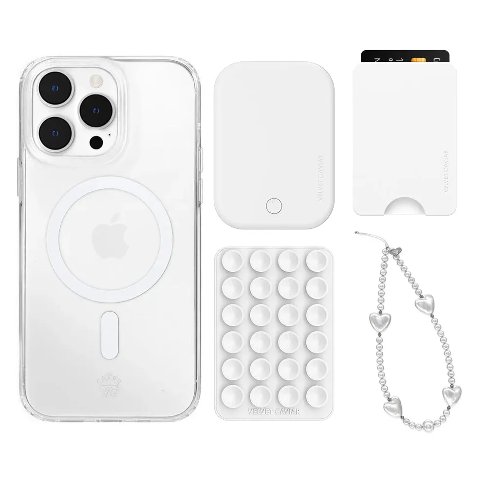 Clear iPhone Bundle Set - Wallet