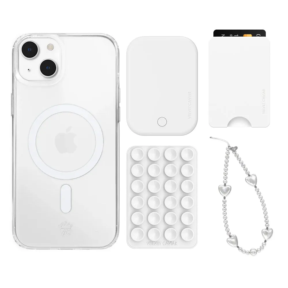 Clear iPhone Bundle Set - Wallet