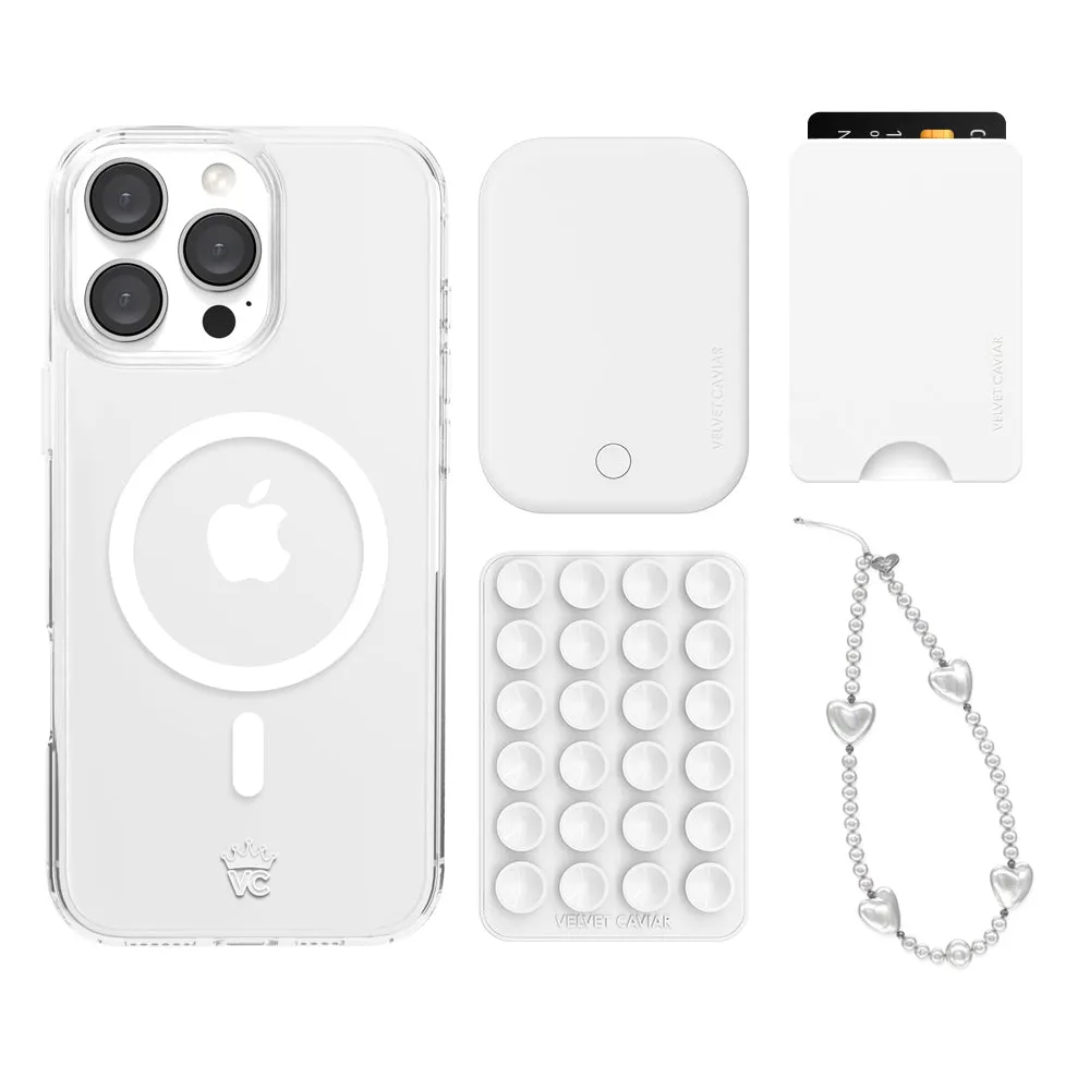 Clear iPhone Bundle Set - Wallet