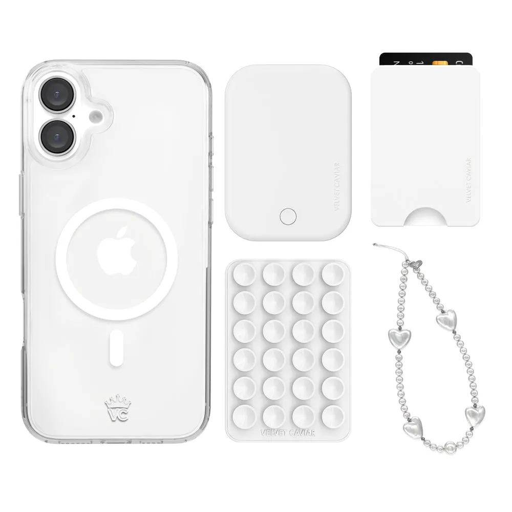 Clear iPhone Bundle Set - Wallet