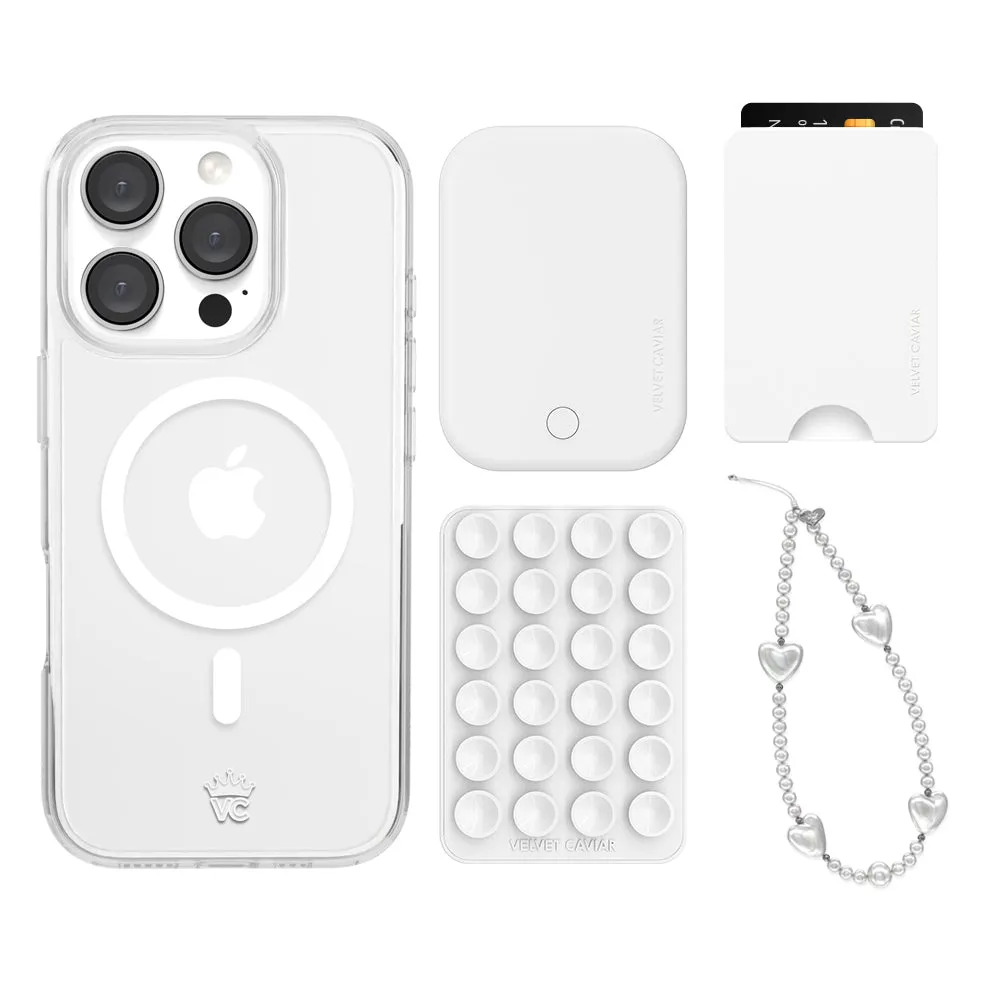 Clear iPhone Bundle Set - Wallet