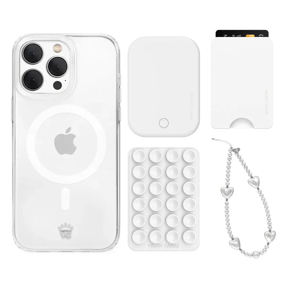 Clear iPhone Bundle Set - Wallet