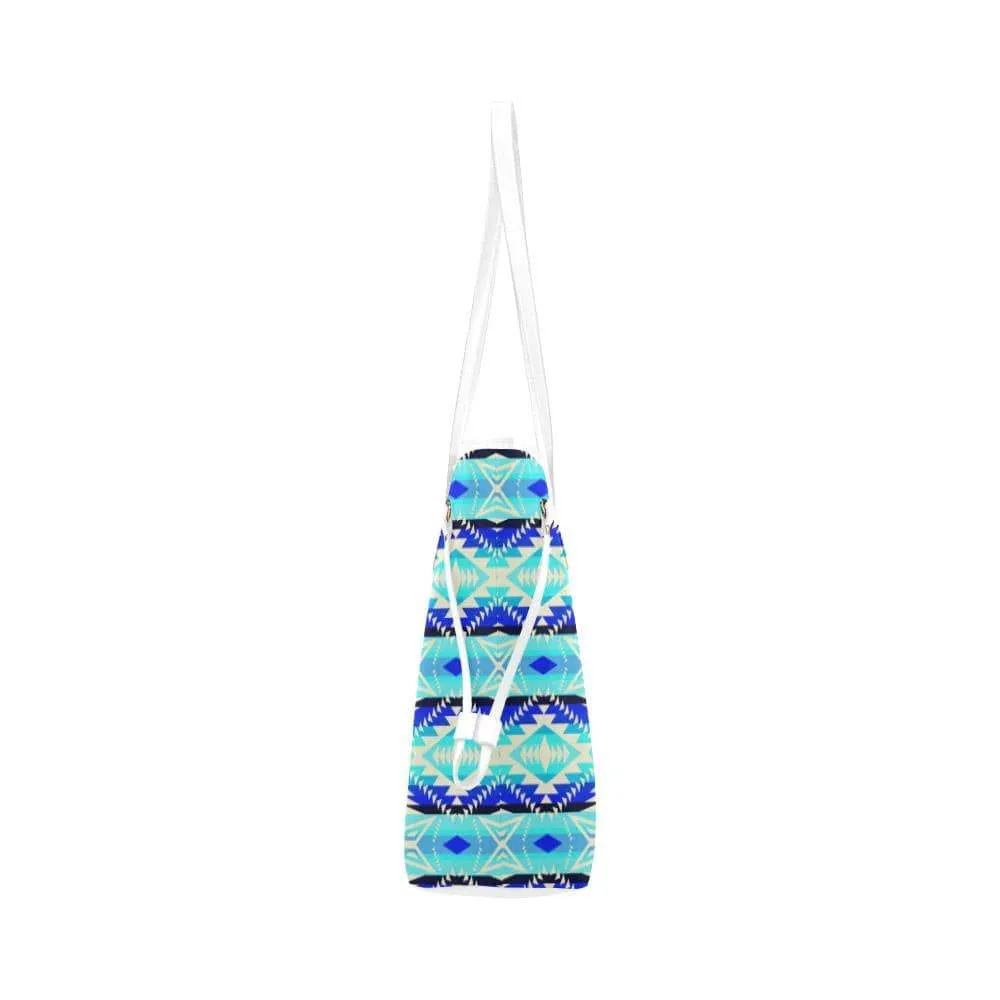 Coastal War Party Clover Canvas Tote Bag