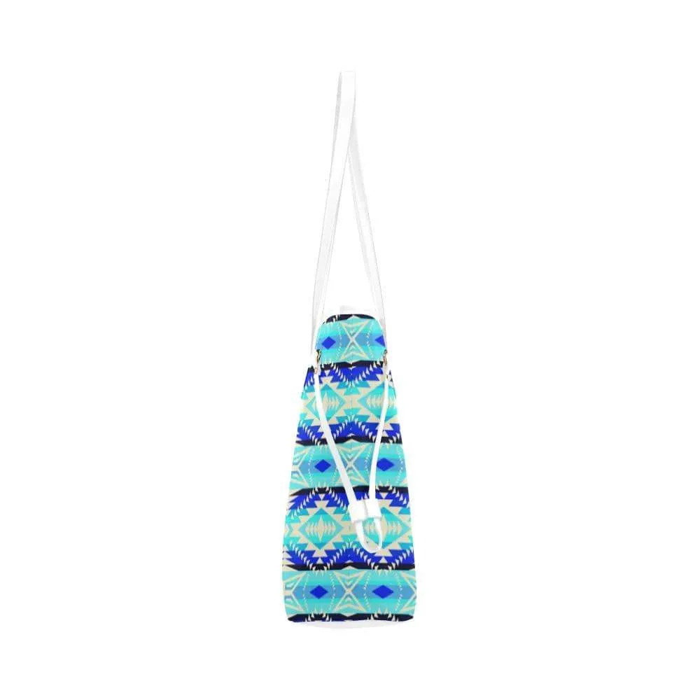 Coastal War Party Clover Canvas Tote Bag