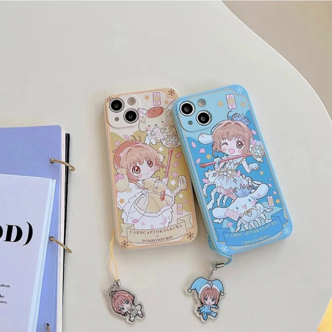 Colour CardCaptorSakura with MM KU CN PN iPhone Case 6 7 8 PLUS SE2 XS XR X 11 12 13 14 15 Pro Promax 12mini 13mini