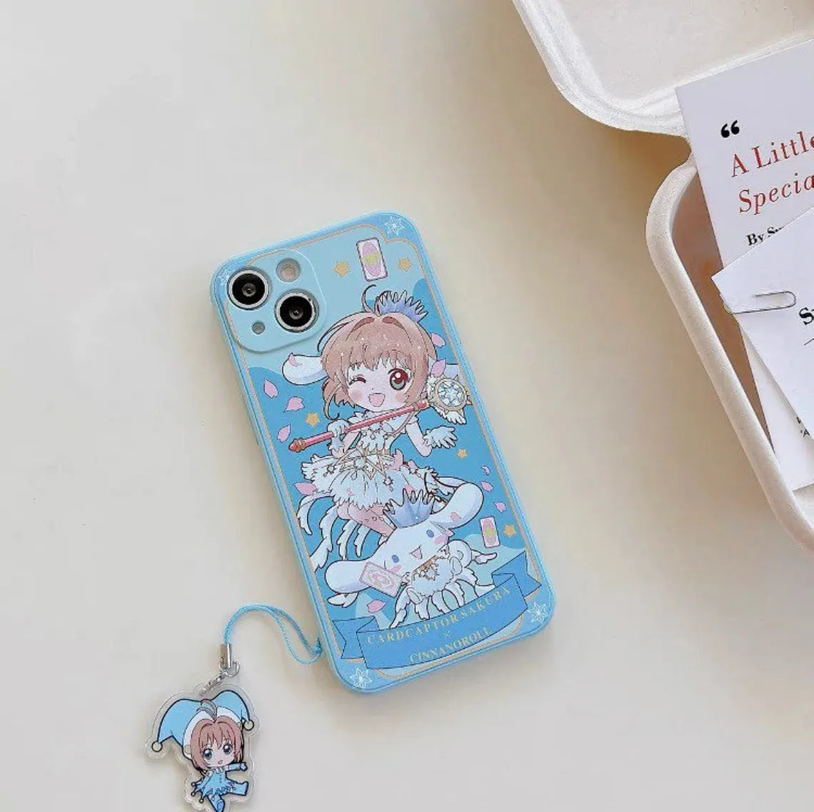 Colour CardCaptorSakura with MM KU CN PN iPhone Case 6 7 8 PLUS SE2 XS XR X 11 12 13 14 15 Pro Promax 12mini 13mini