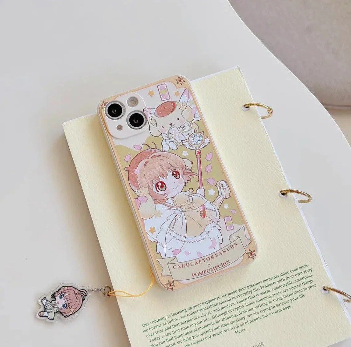 Colour CardCaptorSakura with MM KU CN PN iPhone Case 6 7 8 PLUS SE2 XS XR X 11 12 13 14 15 Pro Promax 12mini 13mini