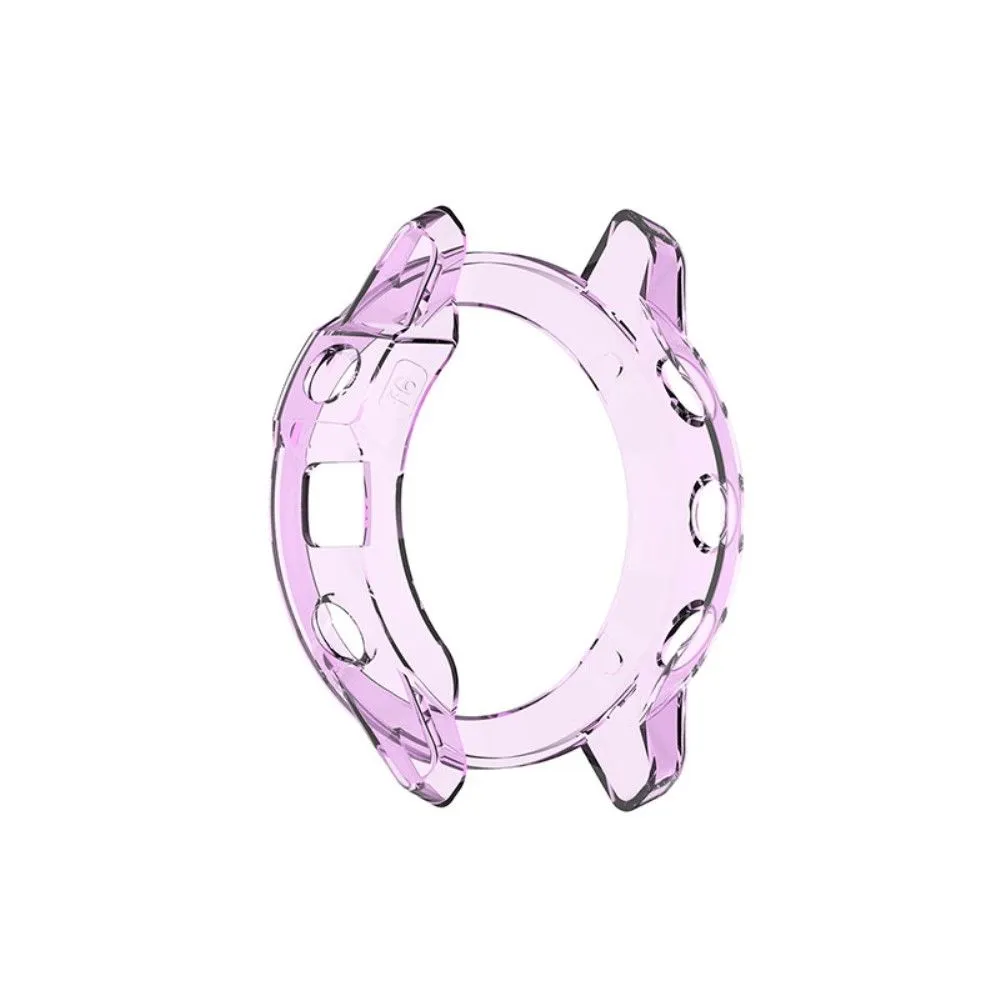 Cool transparent cover for Garmin Fenix 6 / 6 Pro Purple