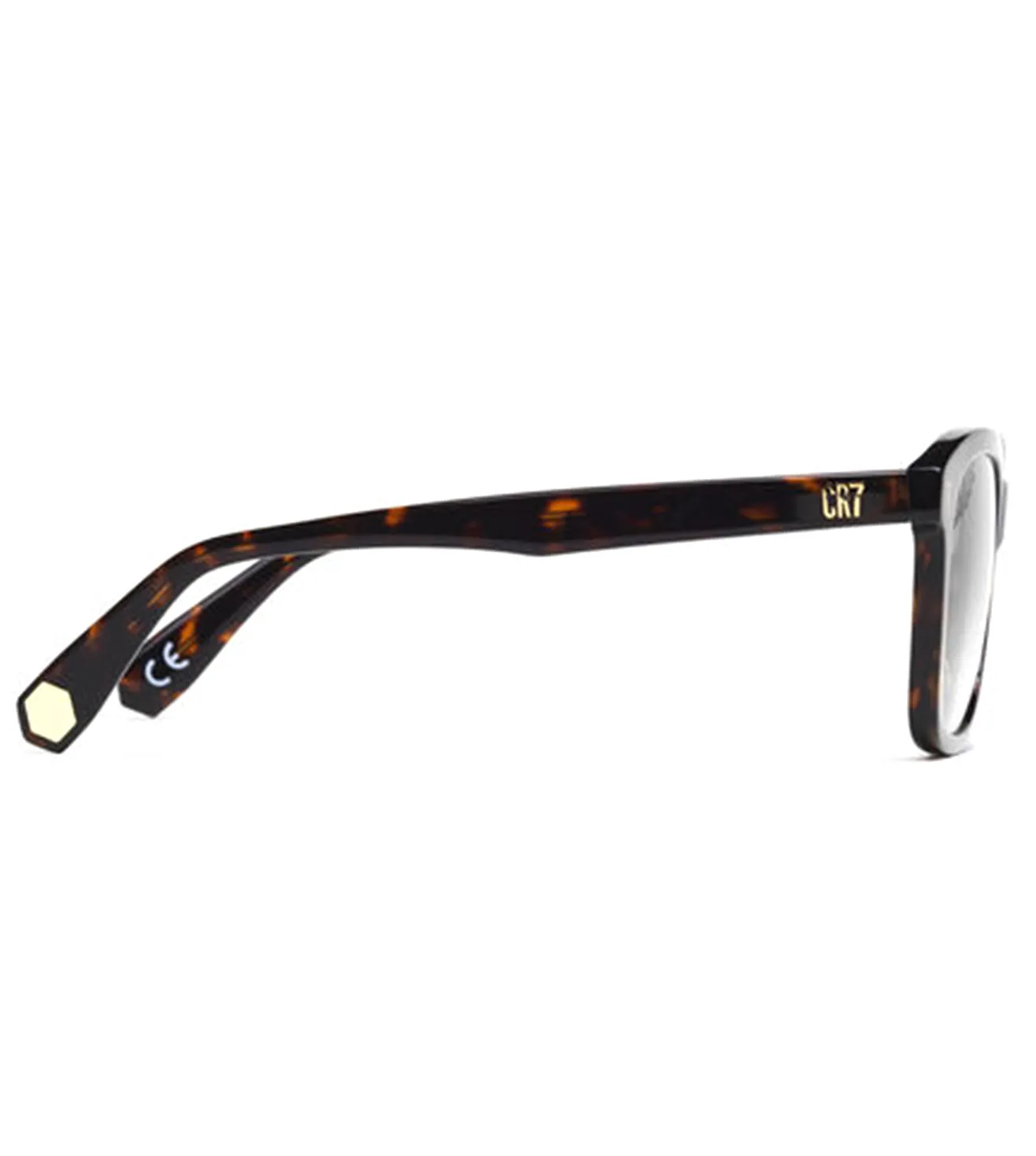 CR7 Unisex Havana Square Sunglasses