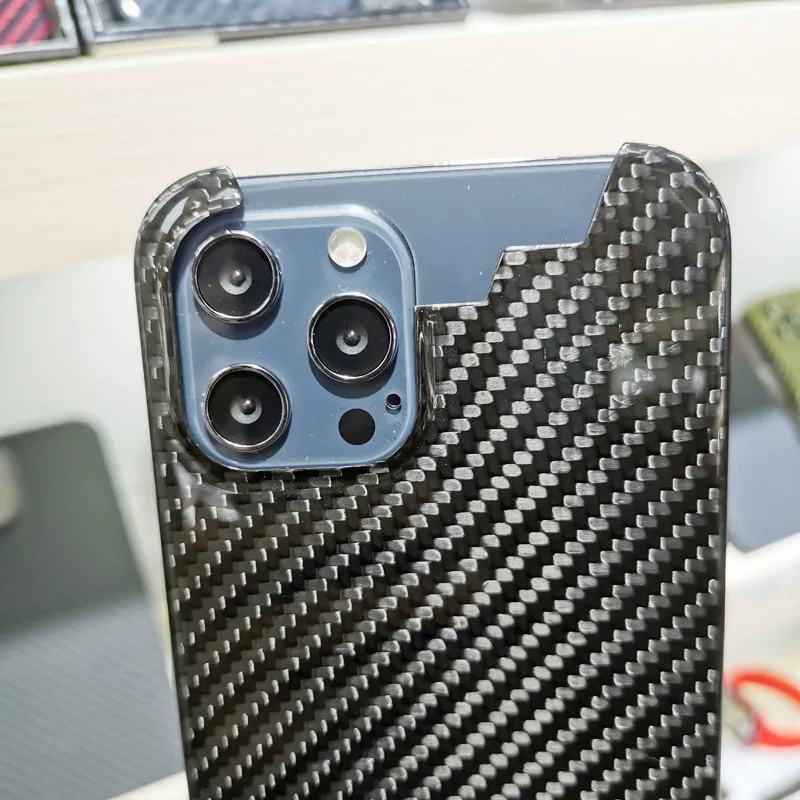 Creative Carbon Fiber Thin iPhone Case