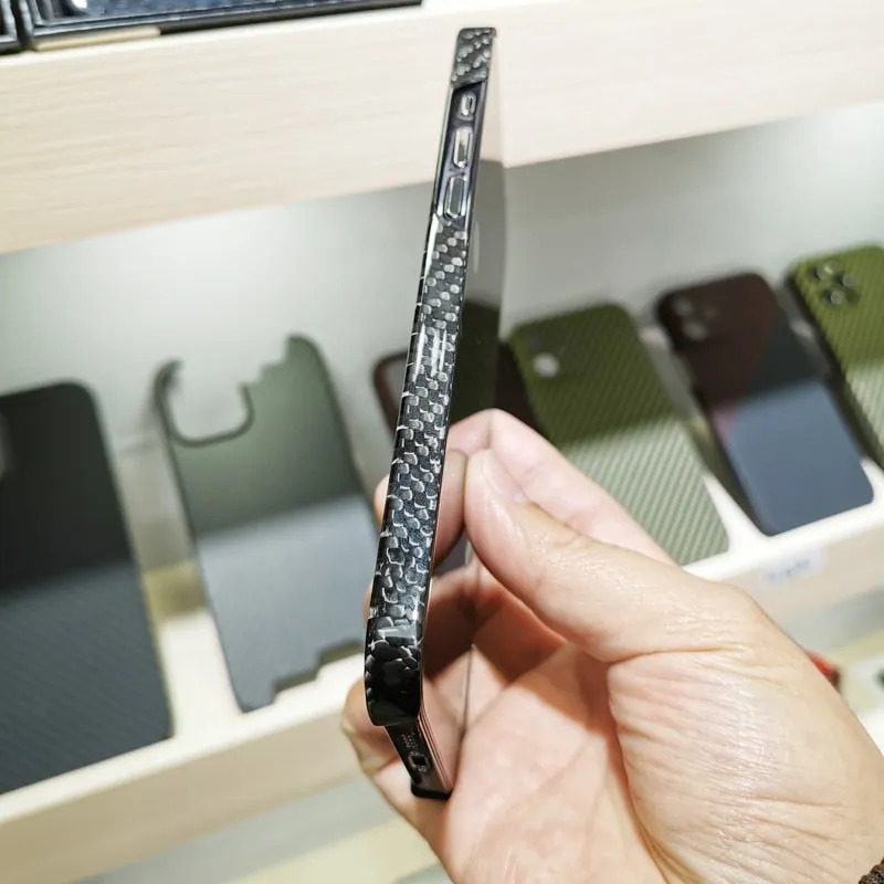 Creative Carbon Fiber Thin iPhone Case