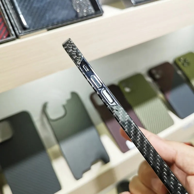 Creative Carbon Fiber Thin iPhone Case