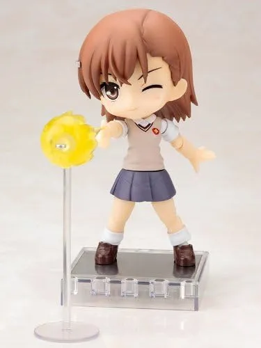 Cu-poche - Toaru Kagaku no Railgun S: Mikoto Misaka Posable Figure