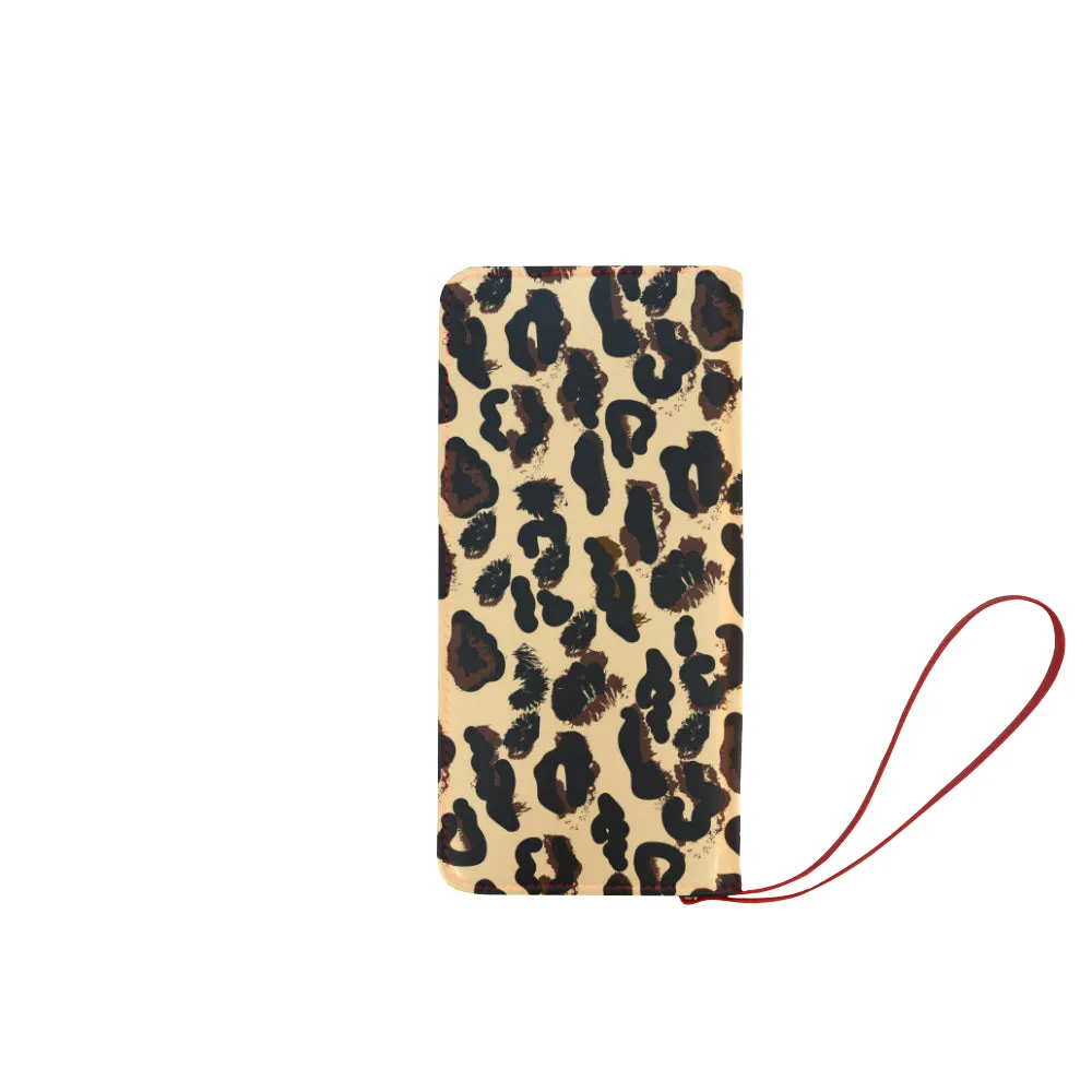 Custom Order - AMMA JO CHEETAH Clutch Wallet