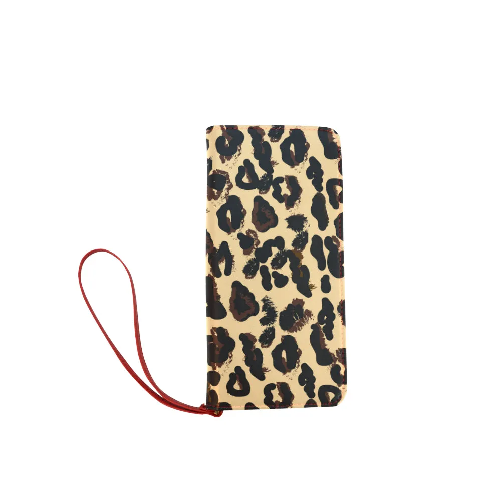 Custom Order - AMMA JO CHEETAH Clutch Wallet