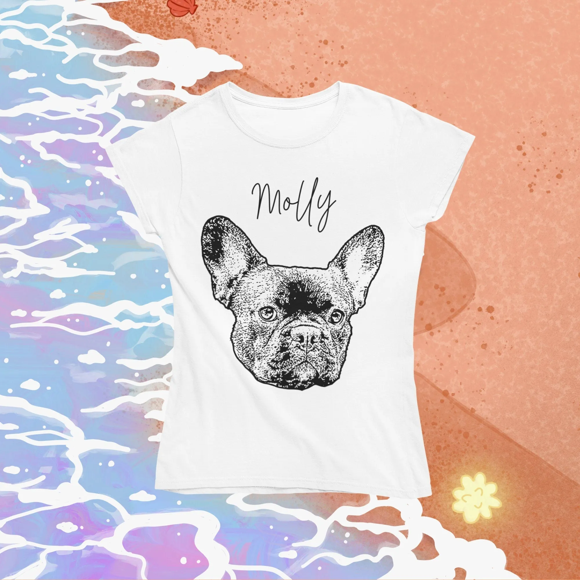 Custom pet shirt pet photo   name custom dog shirt personalized pet shirt custom dog t shirts for humans custom cat shirt t-shirts