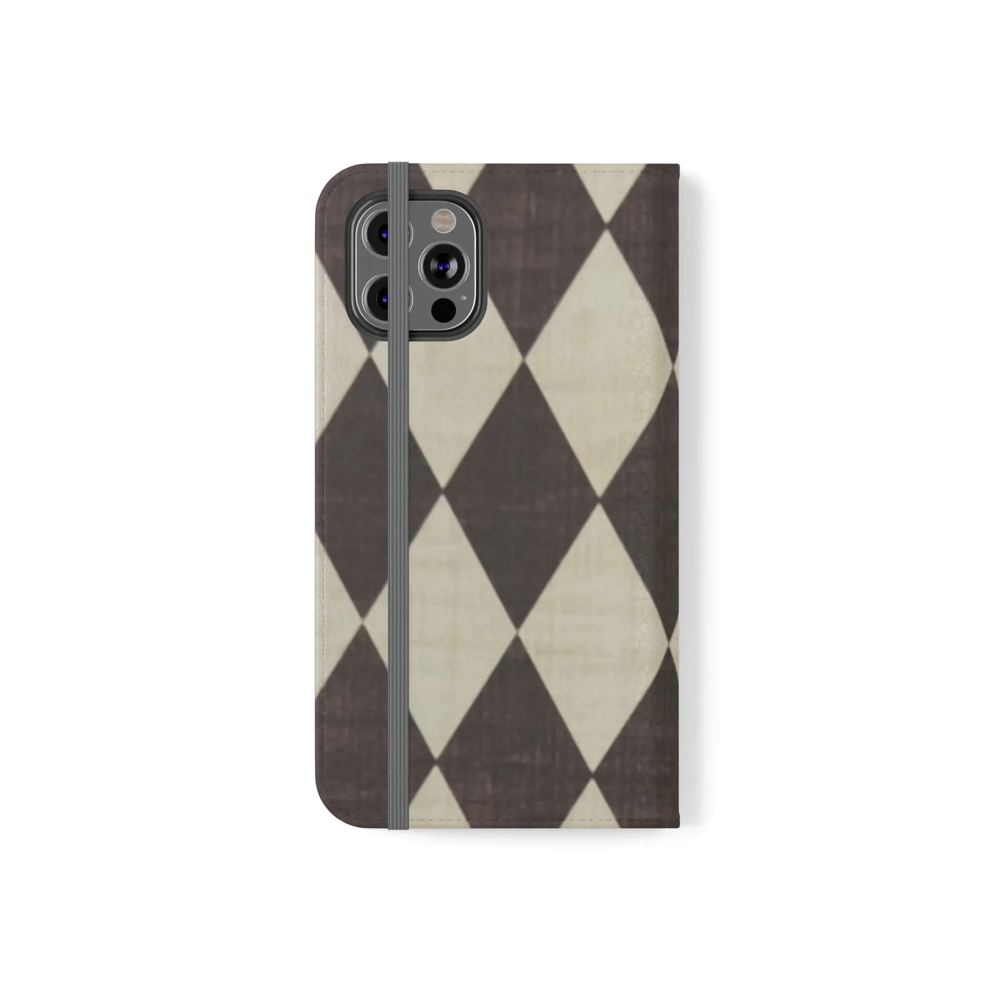 Customizable Name Diamond Phone Folio Cases