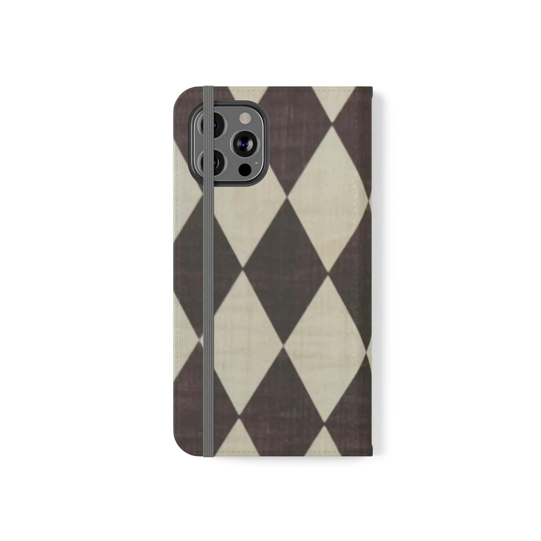 Customizable Name Diamond Phone Folio Cases