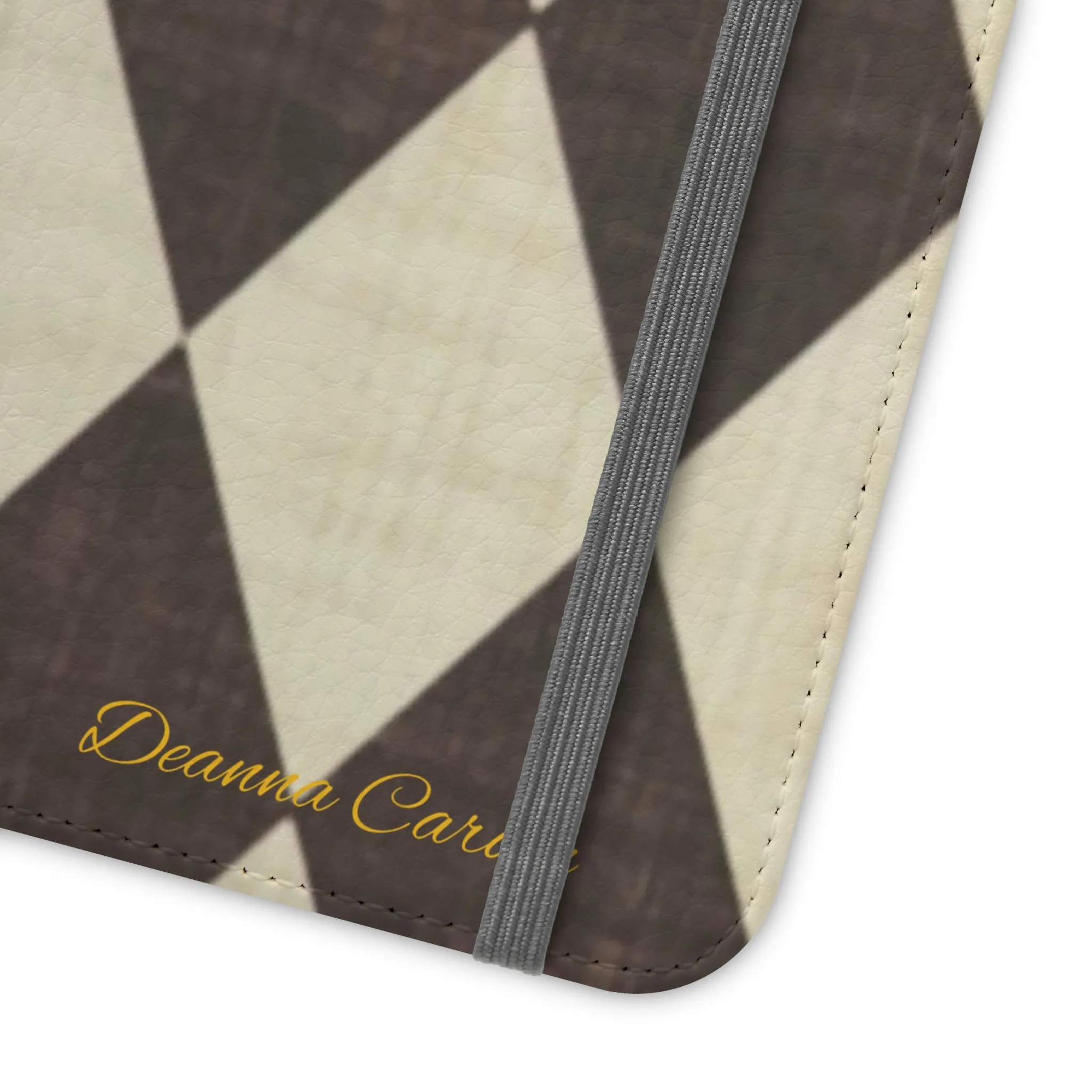 Customizable Name Diamond Phone Folio Cases