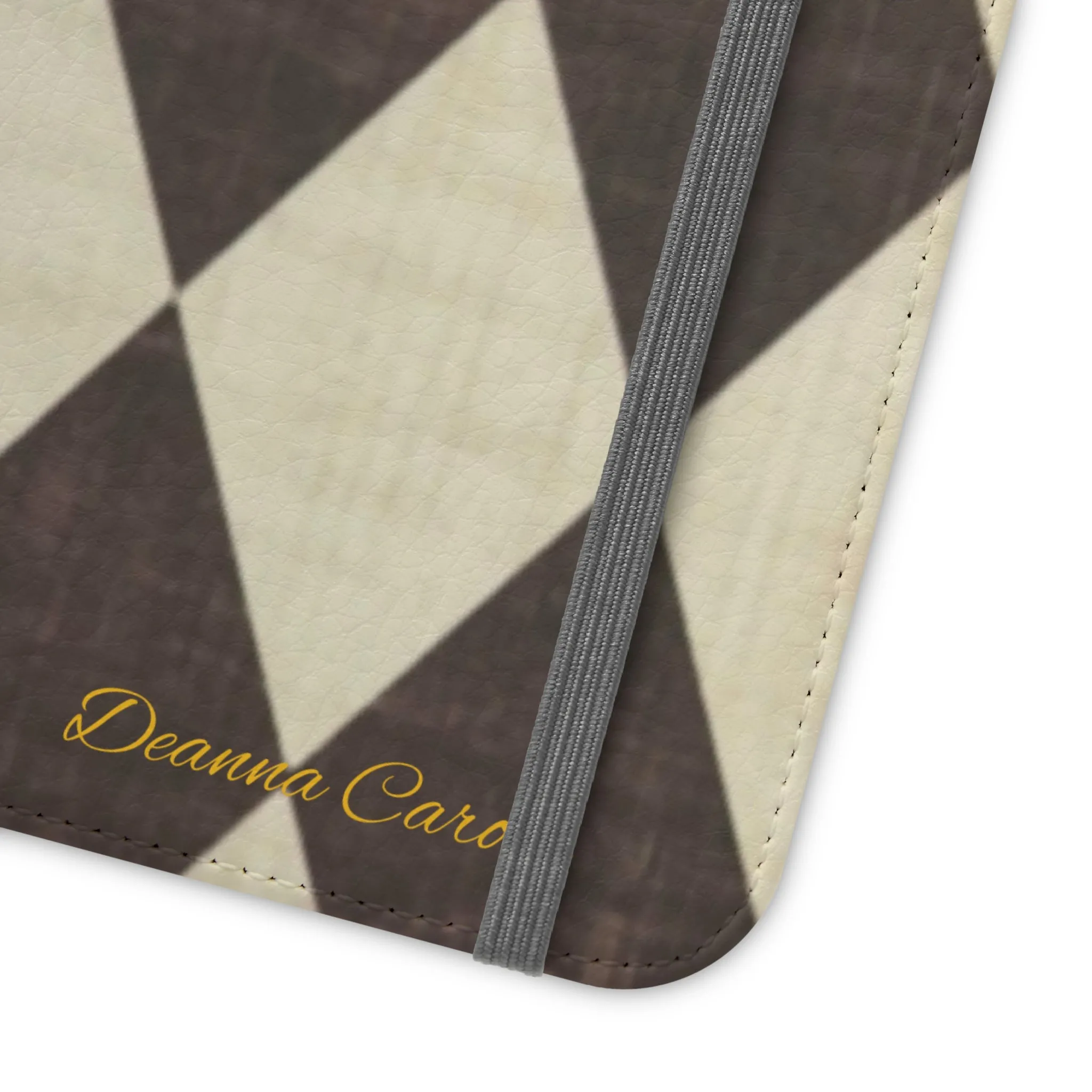 Customizable Name Diamond Phone Folio Cases