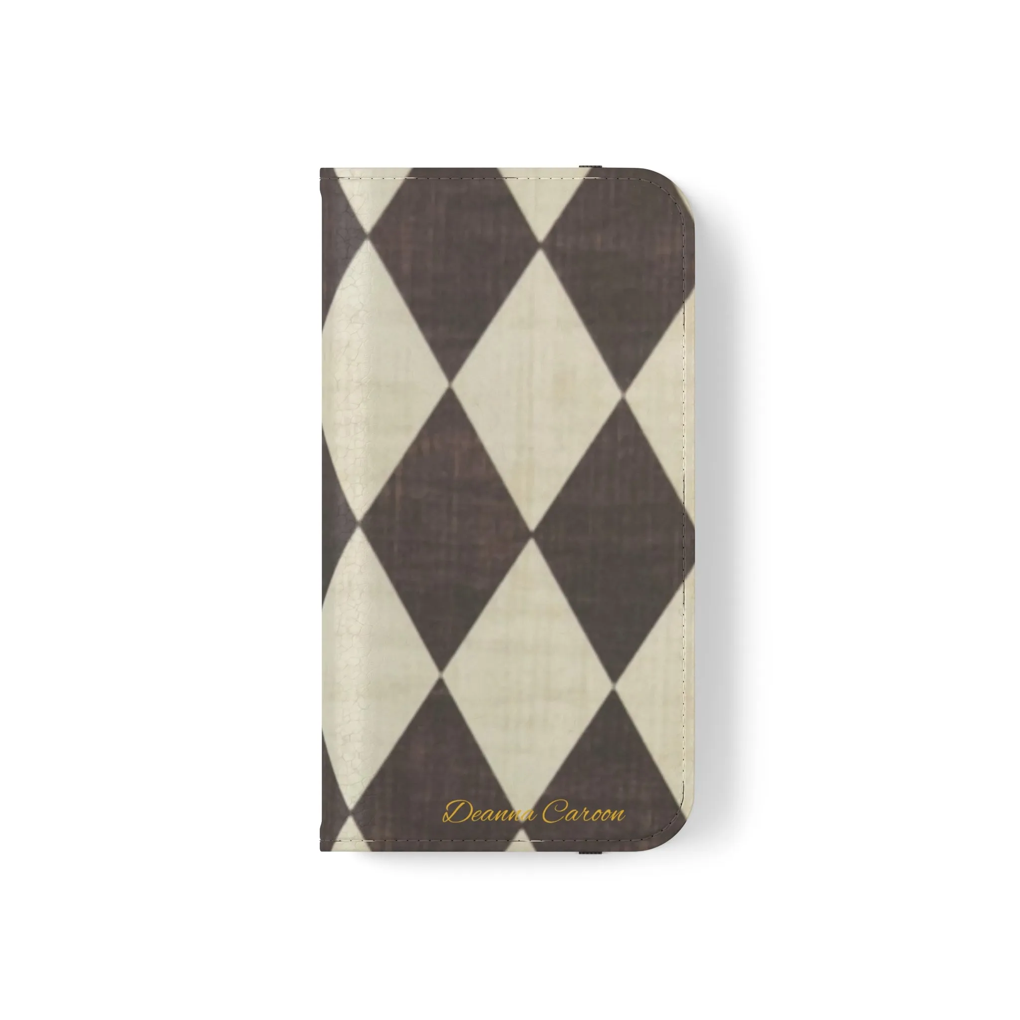 Customizable Name Diamond Phone Folio Cases