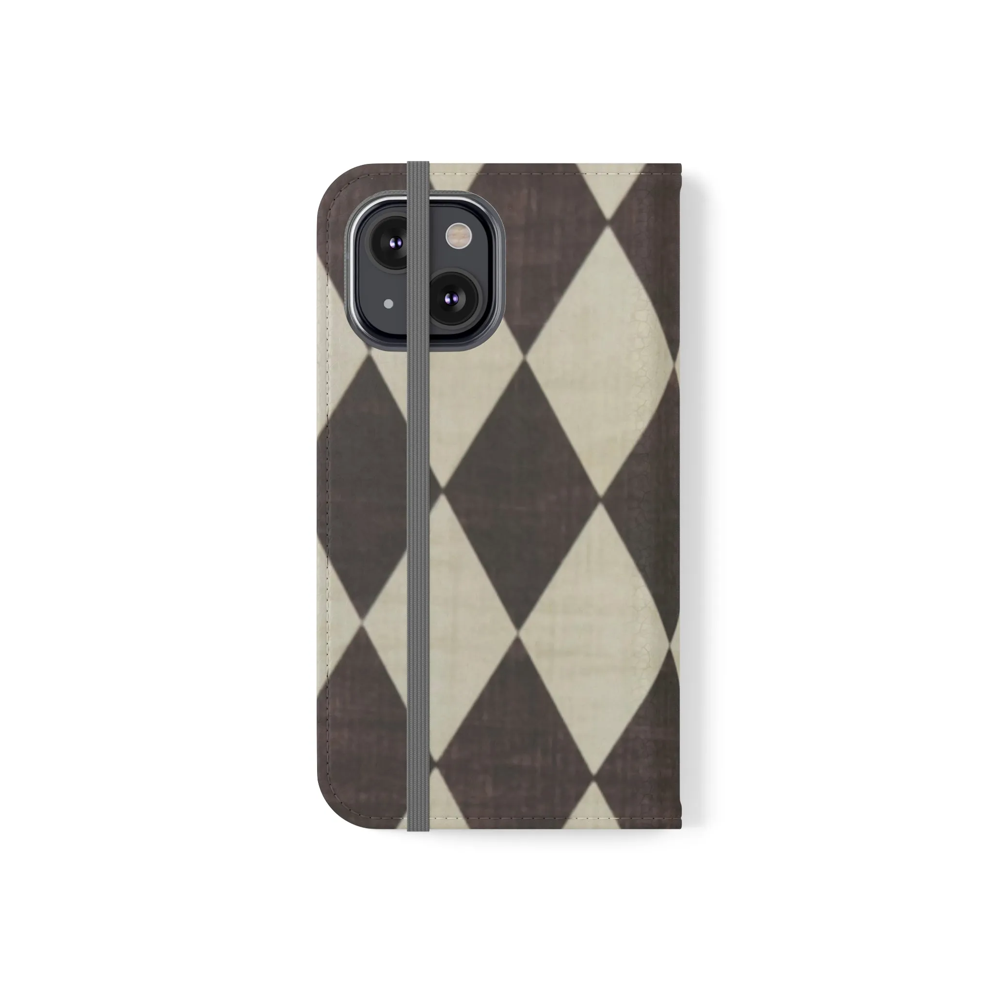 Customizable Name Diamond Phone Folio Cases