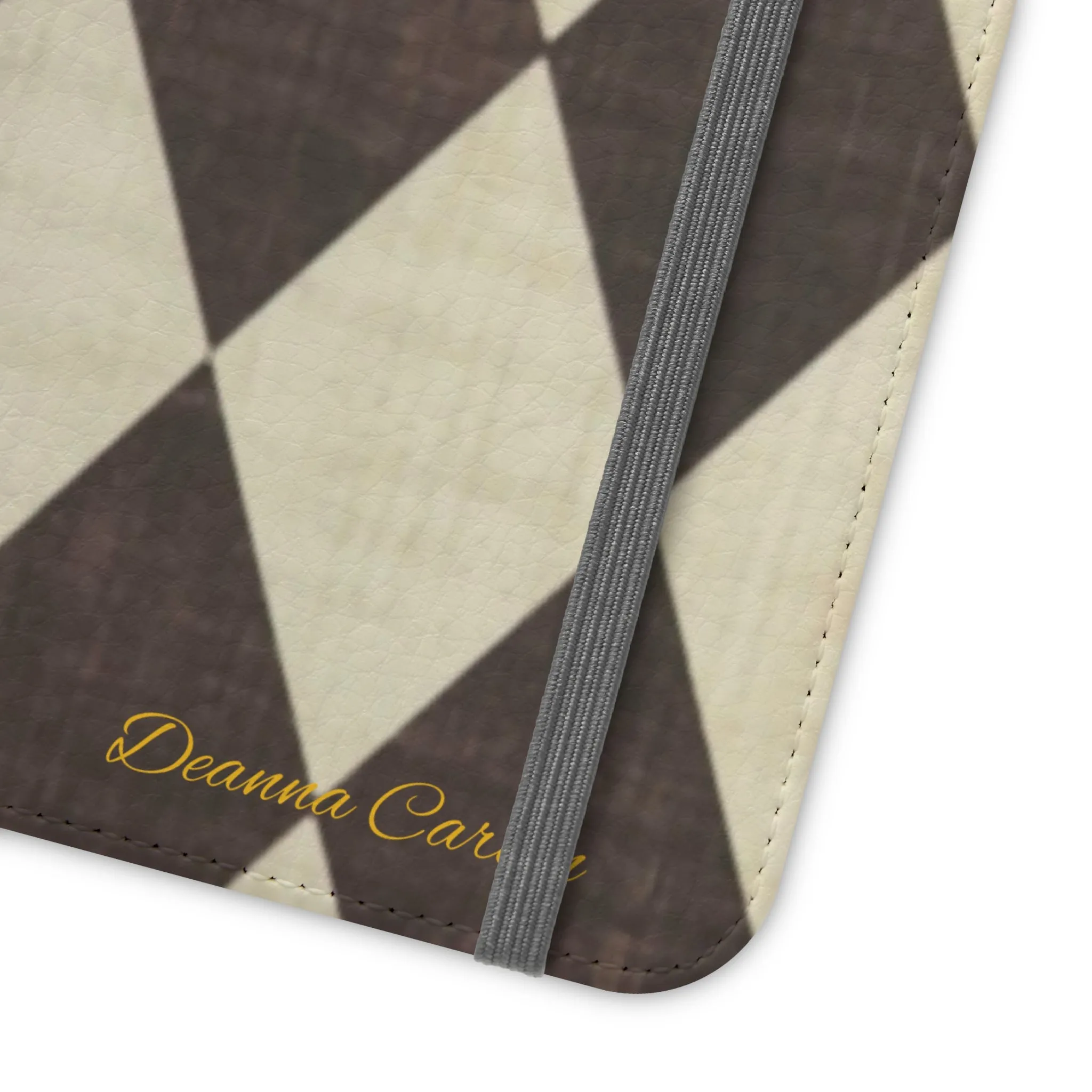 Customizable Name Diamond Phone Folio Cases