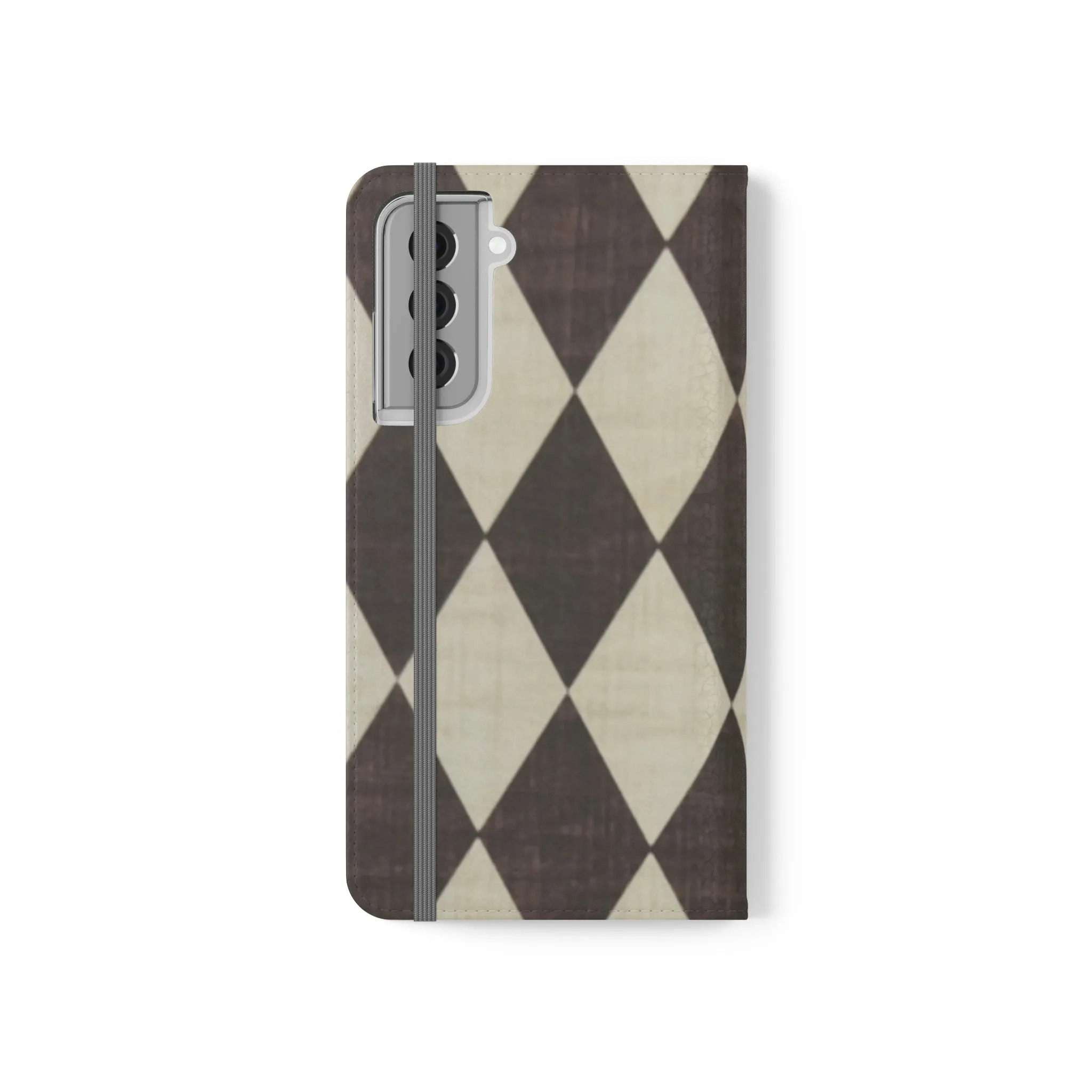 Customizable Name Diamond Phone Folio Cases