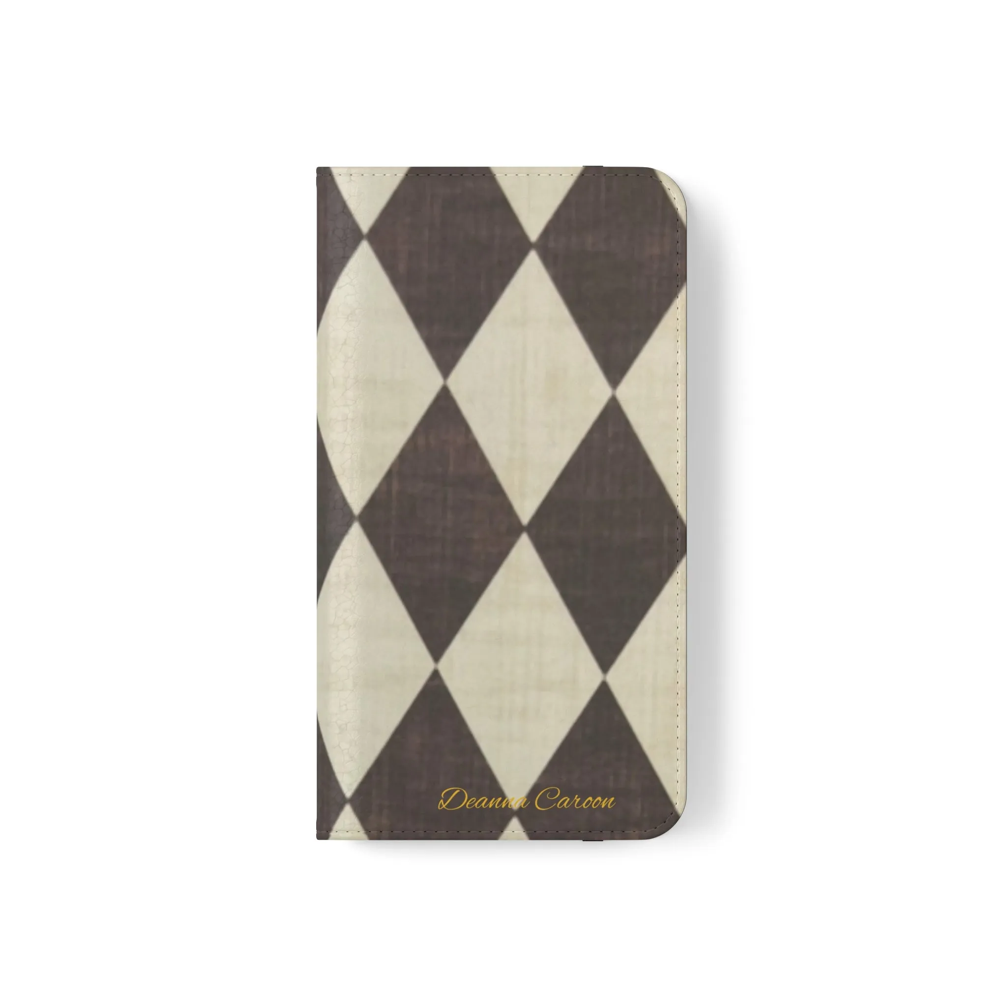 Customizable Name Diamond Phone Folio Cases