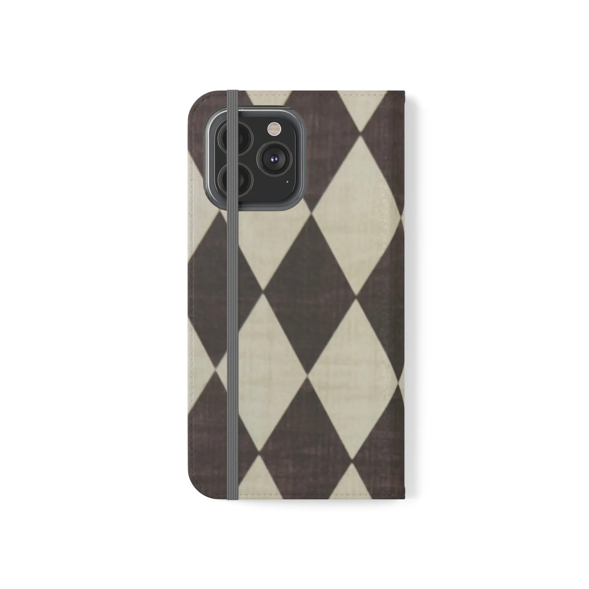 Customizable Name Diamond Phone Folio Cases