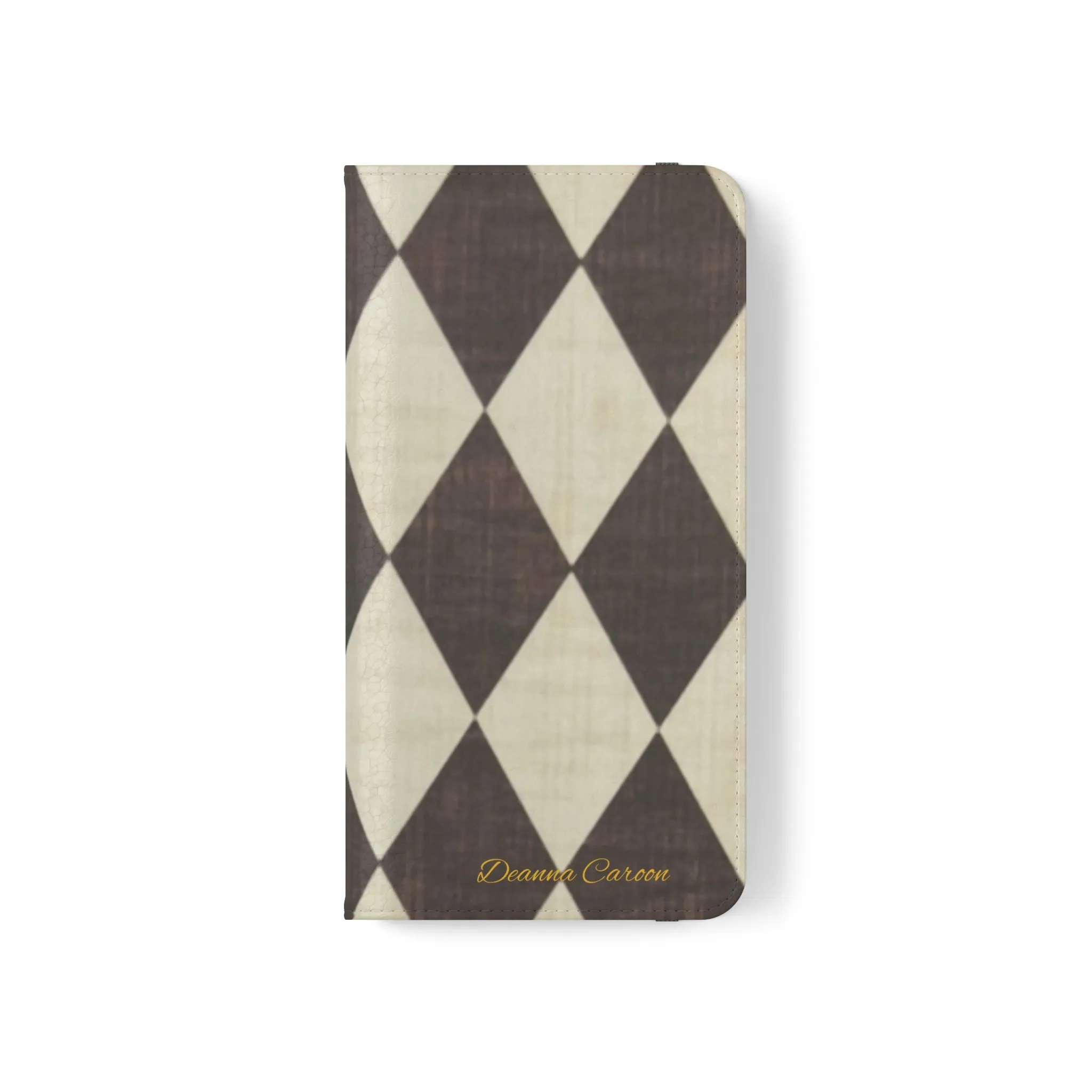 Customizable Name Diamond Phone Folio Cases